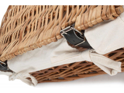 "Basket, 15" PACKAGING HAMPER with WHITE LINING"