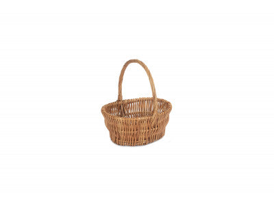 Basket, DOUBLE STEAMED VERTICAL WEAVE CHILD'S SHOPPER