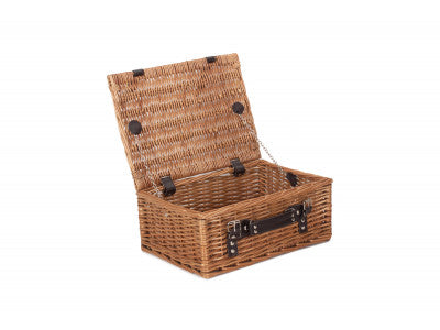 "Basket, 14" DOUBLE STEAMED HAMPER"