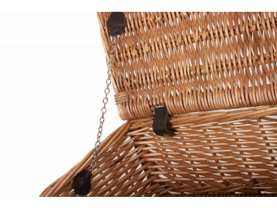 "Basket, 14" DOUBLE STEAMED HAMPER"