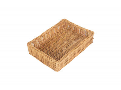 Basket, MEDIUM STRAIGHT-SIDED RECTANGULAR TRAY
