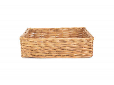 Basket, LARGE STRAIGHT-SIDED RECTANGULAR TRAY