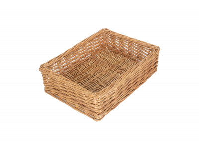 Basket, LARGE STRAIGHT-SIDED RECTANGULAR TRAY