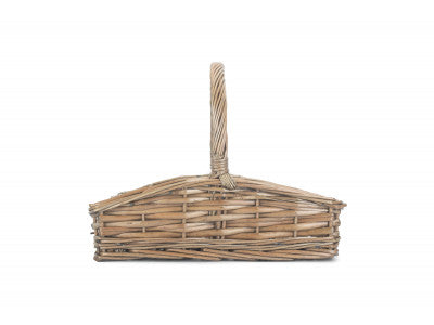 Basket, SMALL SLOPE-SIDED ANTIQUE WASH TRUG