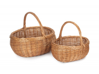 Basket, Set of 2 DELUXE SHOPPER 