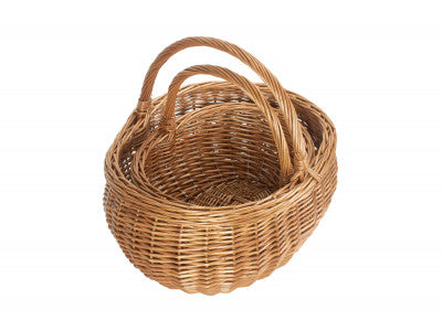 Basket, Set of 2 DELUXE SHOPPER 
