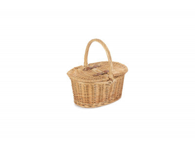 Basket, CHILD'S OVAL LIDDED HAMPER