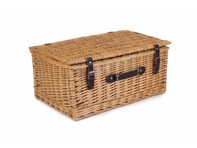 "Basket, 22" BUFF HAMPER"