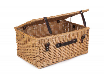 "Basket, 22" BUFF HAMPER"