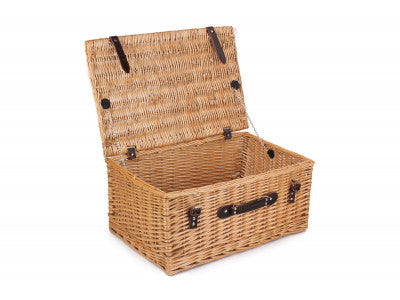"Basket, 22" BUFF HAMPER"