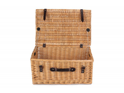 "Basket, 22" BUFF HAMPER"