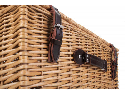 "Basket, 22" BUFF HAMPER"