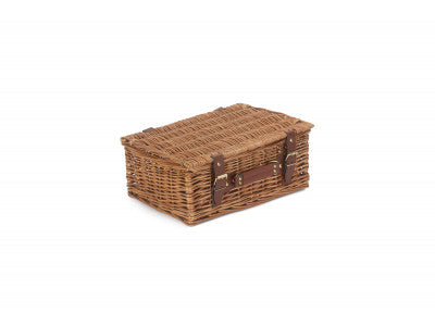 "Basket, 14" LIGHT STEAMED HAMPER"