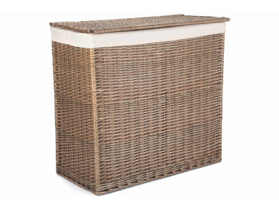 Basket, RECTANGULAR PARTITION LAUNDRY BASKET