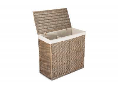 Basket, RECTANGULAR PARTITION LAUNDRY BASKET