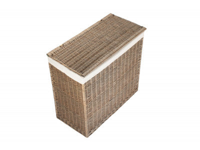 Basket, RECTANGULAR PARTITION LAUNDRY BASKET