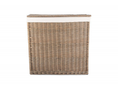 Basket, RECTANGULAR PARTITION LAUNDRY BASKET
