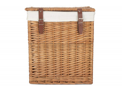 Basket, SIZE 1 - BOUTIQUE DOUBLE STEAMED WASH STORAGE LAUNDRY HAMPER with LINING