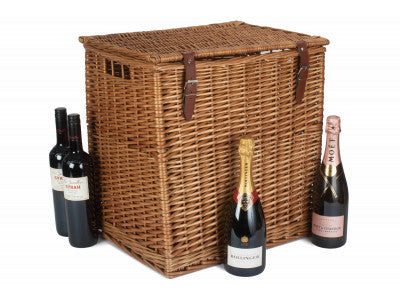 Basket, SIZE 2 - DOUBLE STEAMED VINTNER STORAGE HAMPER
