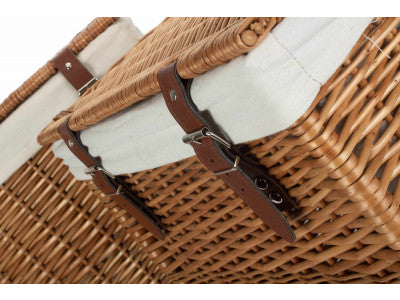 Basket, BOUTIQUE DOUBLE STEAMED STORAGE LAUNDRY HAMPER with LINING SET 2 