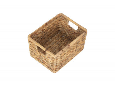 Basket, NORDIC WATER HYACINTH STORAGE BASKET SIZE 2
