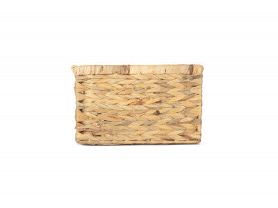 Basket, NORDIC WATER HYACINTH STORAGE BASKET SIZE 2