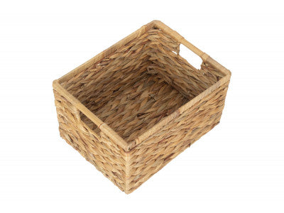 Basket, NORDIC WATER HYACINTH STORAGE BASKET SIZE 3