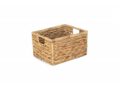 Basket, NORDIC WATER HYACINTH STORAGE BASKET SIZE 3
