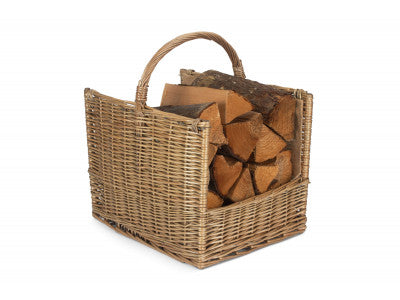 Basket, ANTIQUE WASH OPEN END BASKET