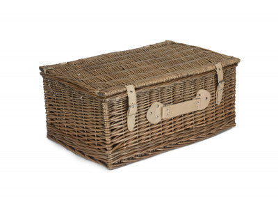"Basket, 22" ANTIQUE WASH HAMPER"