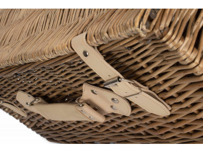 "Basket, 22" ANTIQUE WASH HAMPER"