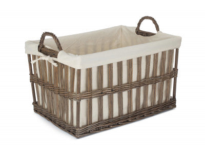 Basket, MALMÖ OPENWORK LAUNDRY STORAGE BASKET SIZE 2