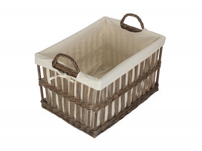 Basket, MALMÖ OPENWORK LAUNDRY STORAGE BASKET SIZE 2