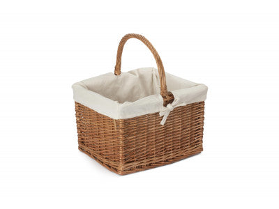 Basket, DELUXE BUTCHER'S BASKET with WHITE LINING