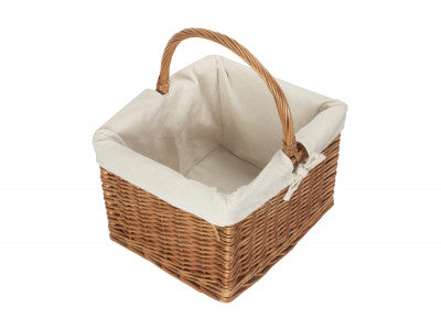 Basket, DELUXE BUTCHER'S BASKET with WHITE LINING