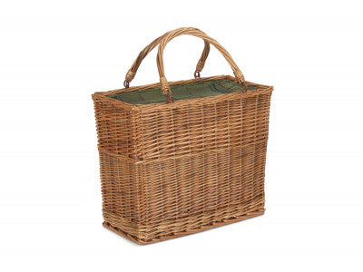 Basket, GREEN TWEED COOLER BASKET