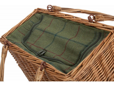 Basket, GREEN TWEED COOLER BASKET