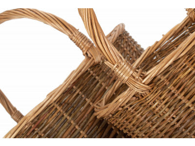 Basket, Set of 2 COUNTRY OVAL SHOPPER 
