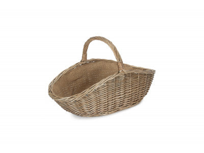 Basket, LARGE ANTIQUE WASH HARVESTING BASKET