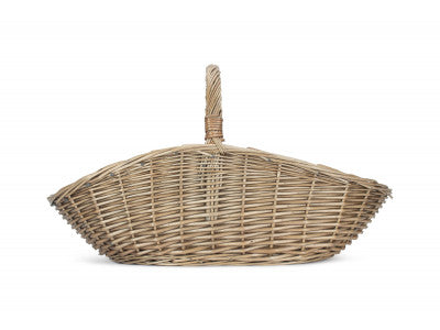 Basket, LARGE ANTIQUE WASH HARVESTING BASKET