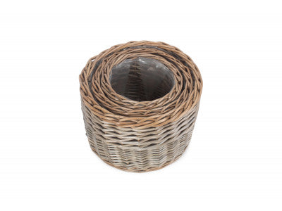 Basket, Set of 3 ROUND ANTIQUE WASH PLANTER 