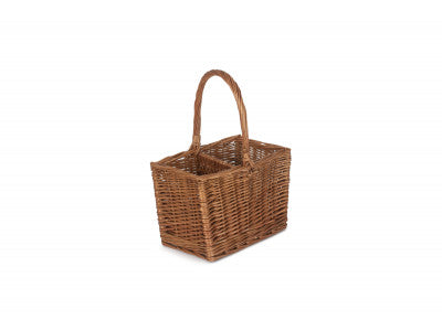 Basket, DOUBLE STEAMED 2 BOTTLE WINE CARRIER
