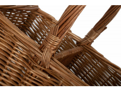 Basket, DOUBLE STEAMED 2 BOTTLE WINE CARRIER