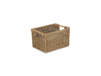 Basket, NORDIC SEAGRASS STORAGE BASKET SIZE 2