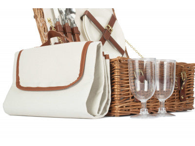 Basket, 2 PERSON CLASSIC PICNIC HAMPER
