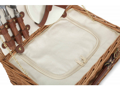 Basket, 2 PERSON CLASSIC PICNIC HAMPER