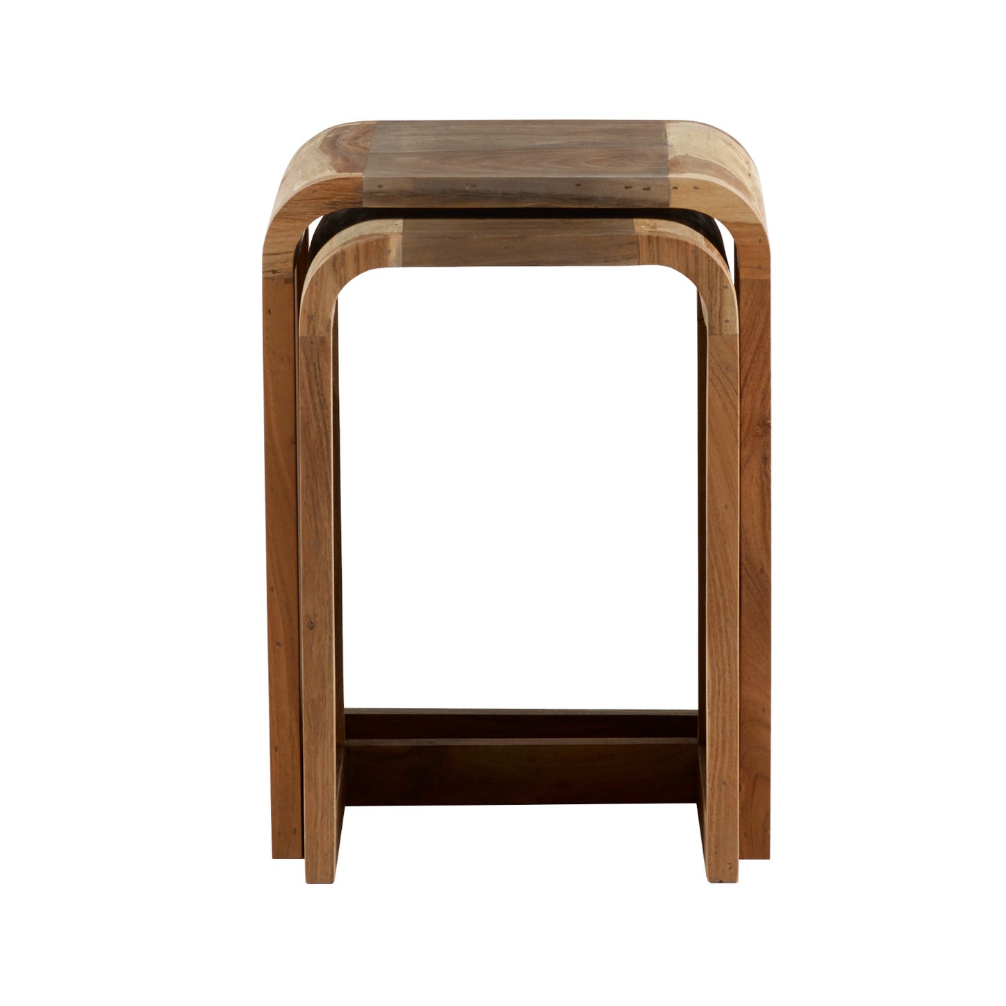NEST OF 2 TABLES WOODEN