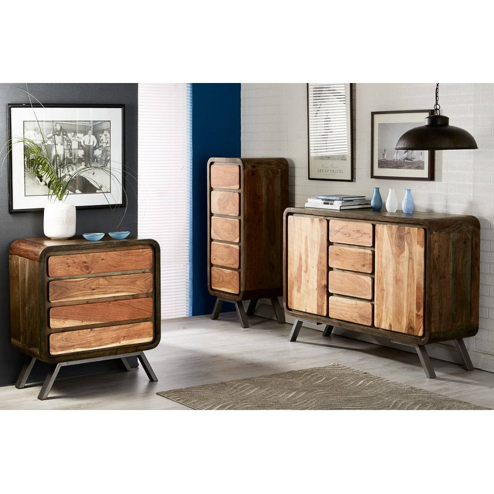 4 DRAWER WIDE CHEST 