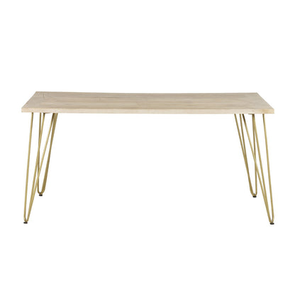 Light Gold Dining Table 