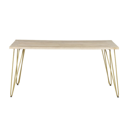 Light Gold Dining Table 